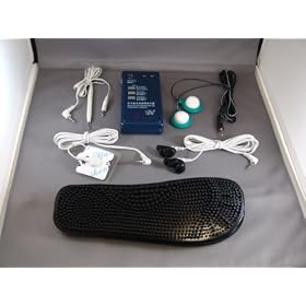 Electro Acupuncture Stimulation with Massage Slippers, Balls, Probes and Ear