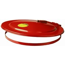 Justrite 26730 Self-Closing Drum Cover with Fusible link for 30 Gallon Drum