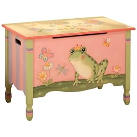 Magic Garden Toy Chest, 22Hx31.25W, PINK MULTI by Home Decorators Collection