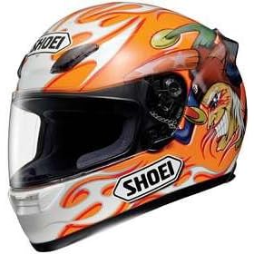 SHOEI RF-1000 RF1000 PICOTTE-3 TC6 ORANGE MOTORCYCLE Full-Face-Helmet