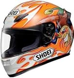 SHOEI RF-1000 RF1000 PICOTTE-3 TC6 ORG SIZE:XXL MOTORCYCLE Full-Face-Helmet