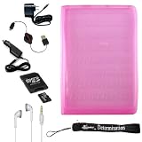 Form Fitting Carrying Case for Sony eBook Reader Touch PRS 600 (PRS600) + Rapid Home Wall Charger+ Rapid Travel Car Charger + Retractable USB Data Sync Cable+ 4-inch eBigvalue Determination Hand Strap + 4GB Mini SD Card with SD Card Adaptor (Good to listen to your MP3's with Sony Reader) + Stereo In-Ear Headphones (White) (Ultimate Combo, Retail: $80.00)