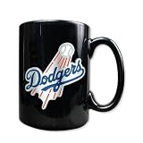 Los Angeles Dodgers 15oz Black Ceramic Mug