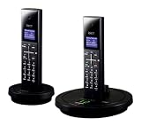IDECT X1 Twin Digital Cordless Telephone With Answering Machine - Black