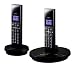 IDECT X1 Twin Digital Cordless Telephone With Answering Machine - Black