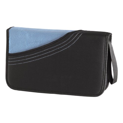 Hama CD Tasche Dynamic 64 schwarz/blau Preisvergleich
