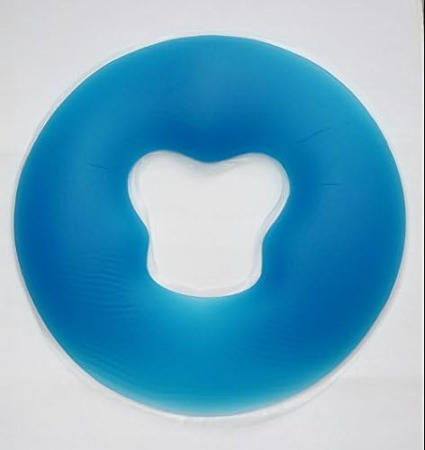 Genuine Soft Massage Silicone Face Pillow SPA Massage Cushion (Blue)