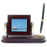 Tao 85000 3.5-Inch Desktop Pen Holder (Mahogany)