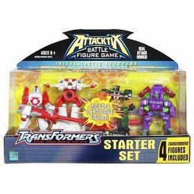 Childrens Toyshop  Toys : AttackTix Transformers Starter Set