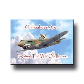 Chihuahua War On Terror Fridge Magnet No 1