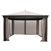 Outdoor Patio Tiverton Gazebo Replacement Canopy