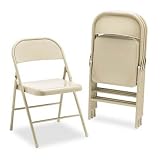 HON All-Steel Folding Chairs - 4 ct. (Light Beige)