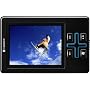 TOSHIBA gigabeat 4GB�t���b�V�������������|�[�^�u�����f�B�A�v���[���[ ����LAN�@�\���� MET401ver.2.0 �u���b�N