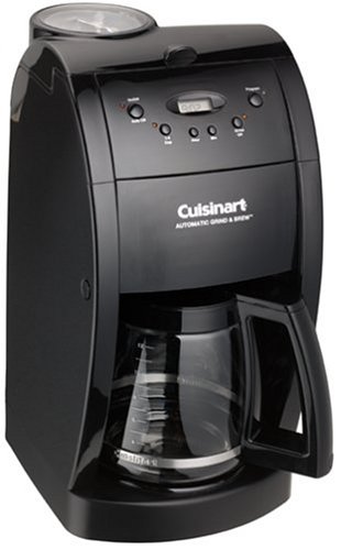 Factory Reconditioned Cuisinart DGB-500BKFR Grind & Brew 12 Cup Automatic Coffeemaker, Black