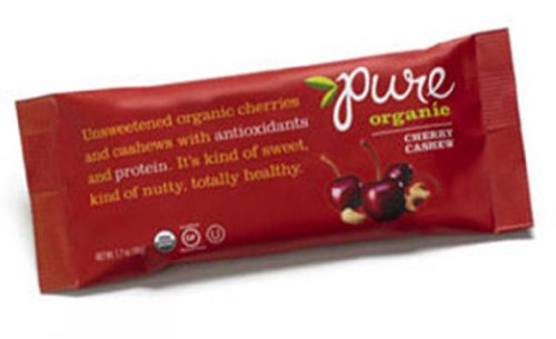 Promax Nutrition Barres de céréales bio - A base de dates, cerises, noix et noix de cajou - 50 g (Lot de 12)