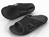 Spenco Polysorb Total Support Kholo Sandals, Black/Black, Women's 7