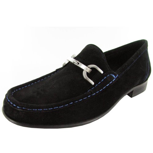 Donald J. Pliner Men's Nadim-DT Loafer Shoe, Black, US 15