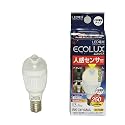 アイリスオーヤマ LDA3L-H-E17SV LED電球人感センサー付小形電球 垂直取付タイプ電球色 (250lm)　1個