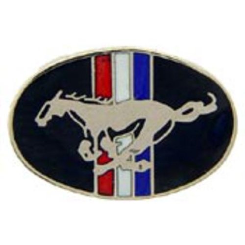 Ford Mustang Logo Oval Pin 7/8