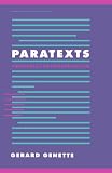 Paratexts: Thresholds of Interpretation (Literature, Culture, Theory)