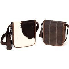 Zipitbag Easy Street Hunter Sherpa Laptoptasche jede Tasche ein Unikat Echtes Leder