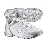 Ladies Wilson Wildcard II Tennis Shoe-White Silver by Wilson