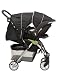 Evenflo FeatherLite 400 Stroller with Embrace 35 Car Seat, Aloe Green