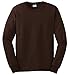 Gildan Ultra Cotton 6 Oz. Long-Sleeve T-Shirt (G240)- Dark Chocolate,XX-Large