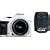 Pentax K-x 16202 Digital SLR Camera with DA L 18-55 and 50-200mm Lenses (White)