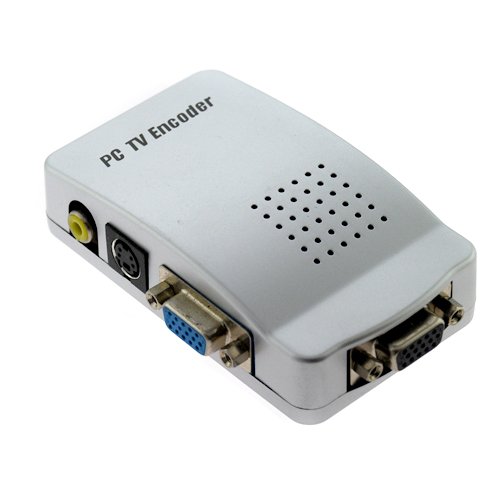 Computer VGA/SVGA To TV Video Converter/Encoder 