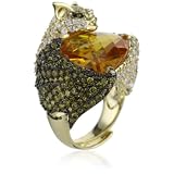 nOir Pave Benny The Bat Ring With Big Stone
