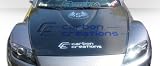 2004-2008 Mazda Rx-8 Carbon Creations Oem Hood
