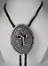 Diamondcut Black Enamel Cross Religious Bolo Tie