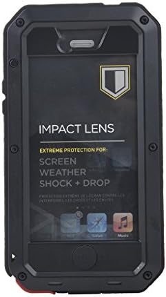 USA-CASE Aluminum Metal Outdoor Sport Heavy Duty Cover Shockproof Dust/Dirt Proof Water Resistant Phone Case for iPhone 5c Black