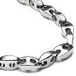 Titanium Men's 10MM Link Necklace Chain (Length 20" - 30")