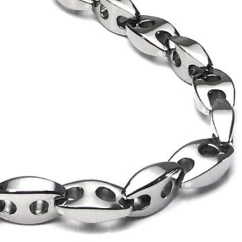 Childrens Toyshop  Jewelry : Titanium Men's Link Necklace Chain