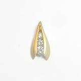 14K Diamond Pendant