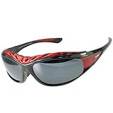 Polarlens G7 Multisport Sunglasses/ Skiing / Snowboarding / Motorsports / Water Sports/ Great For Triathletes / Reflective Flash Mirror / High Performance Flexible Polycarbonate Plastic / weight without accessories - sunglasses only - 30 g /With accessories - sunglasses, headstrap and forehead padding - 50 g/Introductory pricing for the U.S market