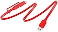TYLT FLYP-DUO Reversible USB Cable - 1M - Red