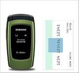 Samsung T109 Metallic Green GSM Phone