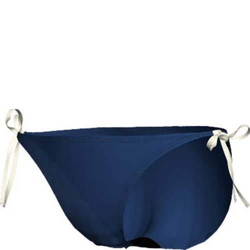Adidas Damen Badeslip AC Bikini Tie Bottom, power blue s12/white, 42, X33668