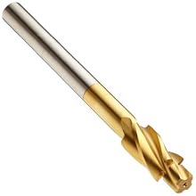 Alvord Polk 471 High-Speed Steel Counterbore, Built-In Pilot, TiN Coating
