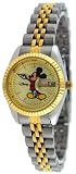 Disney #41547 Women's Classic Two Tone Day/Date Mickey Mouse Watch