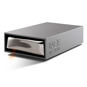 LaCie Starck 2 TB USB 2.0 Desktop External Hard Drive 301889KUA by LaCie