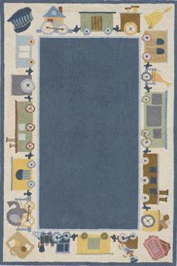 Momeni All Aboaaardd Rug, Blue, 2 X 3
