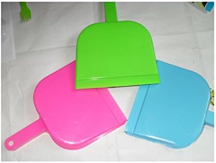 Evogue Green plastic mini dustpan and brush computer keyboard cleaning brush