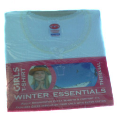 2 Girls thermal t-shirts age 9-11 years