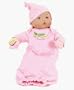 Alexander Dolls 12" Sweet Pea Diaper Baby, Play Alexander Collection