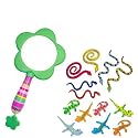 Melissa & Doug Blossom Bright Magnifying Glass with Litter of Lizards and Sack of Snakes