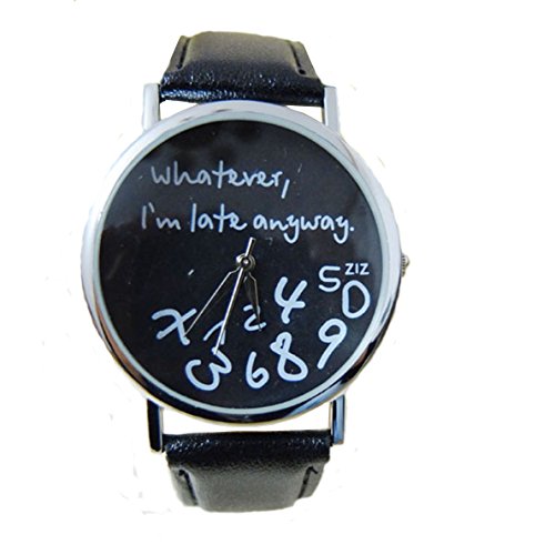 Black Who Cares, I’m Already Late Watch – UnusualGadgets4U
